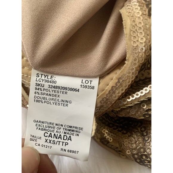 Le Chateau sequin dress - Picture 9 of 10